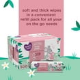 Parent's Choice Light & Fresh Baby Wipes, 5 Flip-Top Packs (500 Total