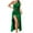 Green, variant on successthop Off The Shoulder Dresses for Women Summer Elegant Solid Sleeveless Ladies Split Slim Evening Party Dress L