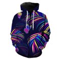 thumbnail image 1 of Sudadera con capucha y cremallera para hombre, diseño de mariposa de dibujos animados, divertida, de manga larga, holgada, informal, estilo Harajuku, hip hop, con estampado 3D, 1 of 6