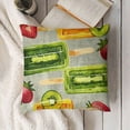 thumbnail image 3 of SHANXI Decorative Pillow Cases Orange Seasonal Home Decor for Sofa Couch Porch Outdoor 20x20in, 3 of 5