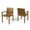Teak, variant on Christopher Knight Home Teague Outdoor Acacia Wood Dining Chairs Set of 2, Teak Finish