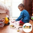thumbnail image 4 of 11 Conjunto de niños champiñones juego de juguetes juguetes de madera niños juguetes educativos tempranos, 4 of 4