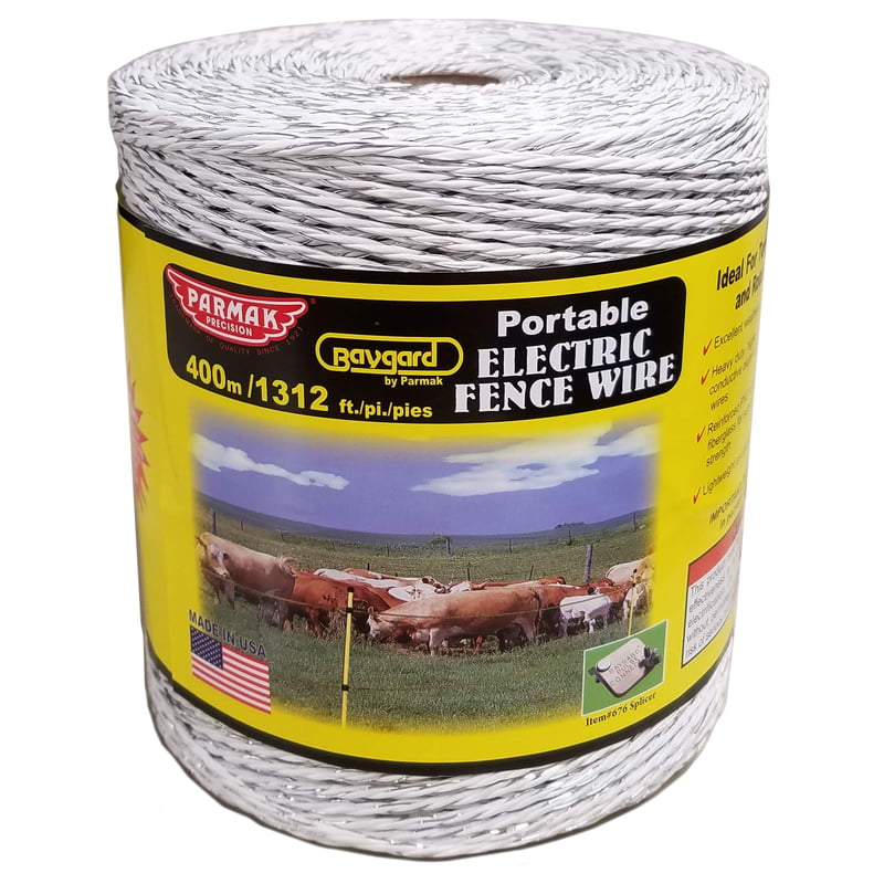 Baygard Electric Fence Yellowblack Wire 656 Feet 00121 for sale online 