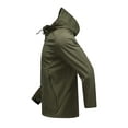 thumbnail image 4 of Youthup Men's Water-Resistant Hooded Windbreaker Jacket - Lightweight Breathable Outerwear for Hiking & Urban Commuting | Spring/Fall, 4 of 9