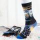 thumbnail image 4 of Calcetines de algodón casuales clásicos para hombre - 5 pares JAMW Sencillez, 4 of 4