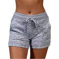 thumbnail image 3 of Womens Summer Shorts Sports Pants Gym Workout Waistband Skinny Yoga, 3 of 4