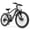 Black, variant on 24" Electric Bike for Adults, 748W Peak Brushless Motor, 22MPH, 36V 13Ah 468Wh Battery, Up to 40-Mile Range, 21-Speed Drivetrain, 5 PAS Levels, LCD Display, Front Fork Suspension