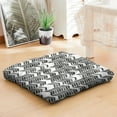 thumbnail image 2 of Square Meditation Pillow 22 Inch, Dutch Velvet Boho Floor Cushion for Yoga and Relaxation, 2 of 7
