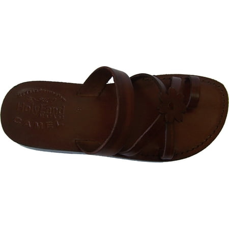 

Holy Land Market Unisex Leather Biblical Flip Flops (Jesus - Yashua) Galilee Style (40 M EU)