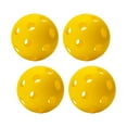 thumbnail image 4 of Pelotas de Pickleball shamjiam interiores 26 hoyos Amarillo 4 piezas, 4 of 8