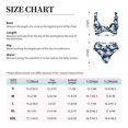 thumbnail image 6 of Wukai Shark Women's Bikini Set Two Piece,wimsuit High Waisted V Neck Twist Front Adjustable Spaghetti Straps Bathing Suit-, 6 of 7