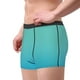 thumbnail image 2 of Balery Teal Turquoise Calzoncillos bóxer para hombre, ropa interior de algodón suave y transpirable con cinturilla de nailon-Large, 2 of 5
