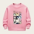 thumbnail image 2 of Weebloom Girls Boys Halloween Sweatshirts Toddler Child Letter Hallowmas Printed Long Sleeve Round Neck Tops Autumn Casual Loose Pullover Funny Sweatshirts 5-6 Years, 2 of 6