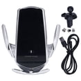 thumbnail image 2 of Car Wireless Charger, Short Circuit Protection Stable Infrared Induction USB Powered Car Charging Mount with Magnetic Head for Auto, 2 of 7