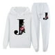 thumbnail image 1 of Sudadera con capucha para mujer, sudadera informal estampada de manga larga, chaqueta con bolsillo, traje deportivo Wmkox8yi  bvn2211, 1 of 4