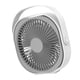 thumbnail image 4 of Pequeño ventilador de escritorio de 6 pulgadas silencioso mini portátil USB recargable ventilador de escritorio para el hogar y la oficina blanco, 4 of 10