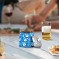 thumbnail image 5 of Yayeee Ashtray with Lid for Cigarette Smokeless Stainless Steel Home Ash Holder, Blue Bears, 5 of 7