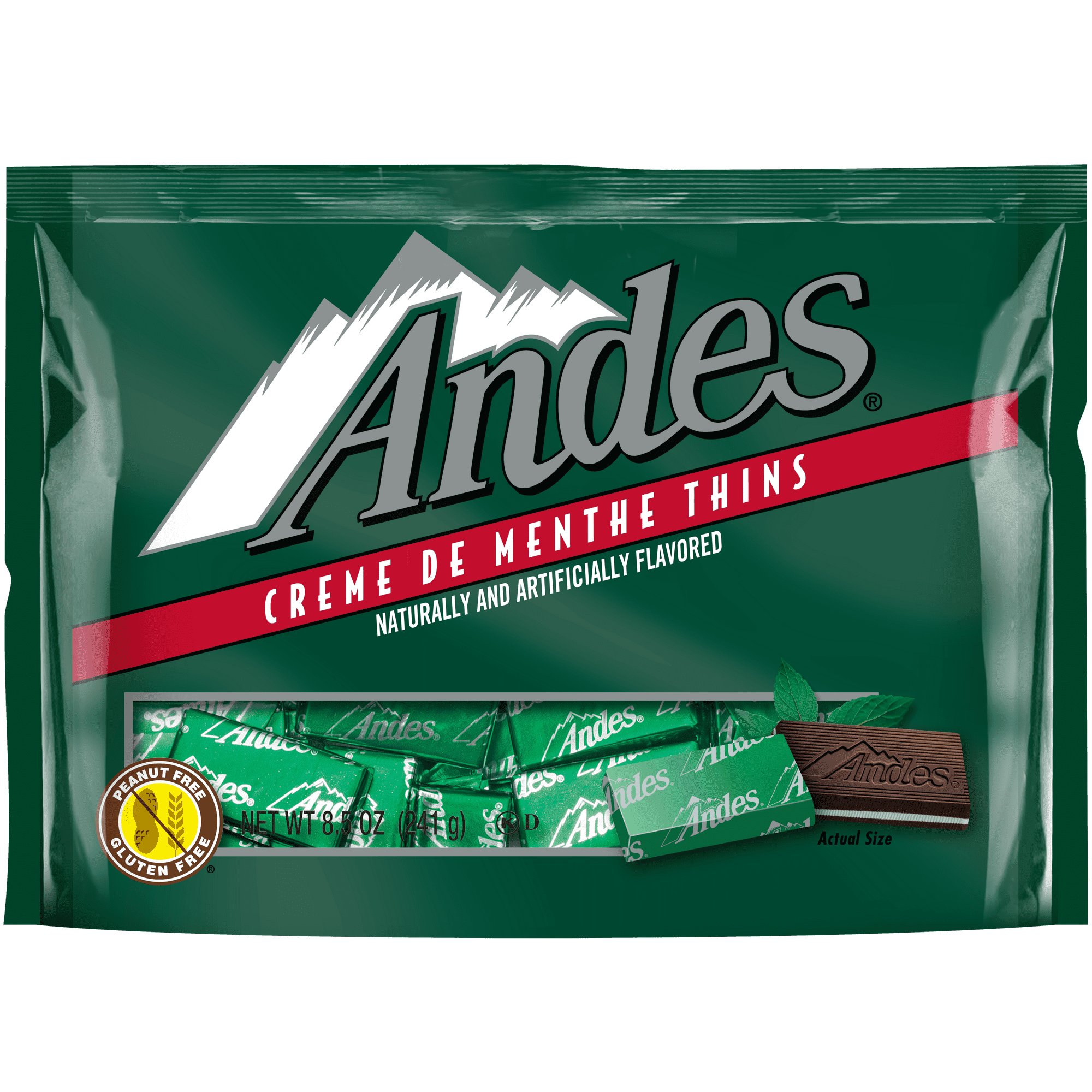 Andes Crème de Menthe Gluten-Free Mint Chocolate Candy 8.5 oz