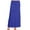 Royal Blue, variant on MOA COLLECTION Plus Size Pencil Skirt - Sexy High Waist, Solid Color, Knee Length
