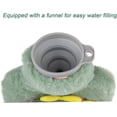 thumbnail image 2 of Bouteille d'Eau Chaude en Caoutchouc Design Portable, Protection Douce en Peluche avec Poches Couverture en Fausse Fourrure Mignonne, Design à la Mode Rétention de Chaleur pour Thérapie Froide et Chaude, Cadeau pour les Tres Chers, 2 of 8