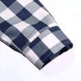 thumbnail image 6 of Afdoent Mens Button Down Shirt Men's Plaid Long Sleeve Shirt Casual Trendy Men's Shirt Relaxed Fit Breathable, 6 of 8