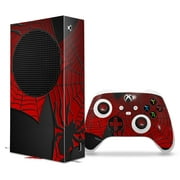 WraptorSkinz Skin Wrap compatible with the 2020 XBOX Series S Console and Controller Spider Web (XBOX NOT INCLUDED)