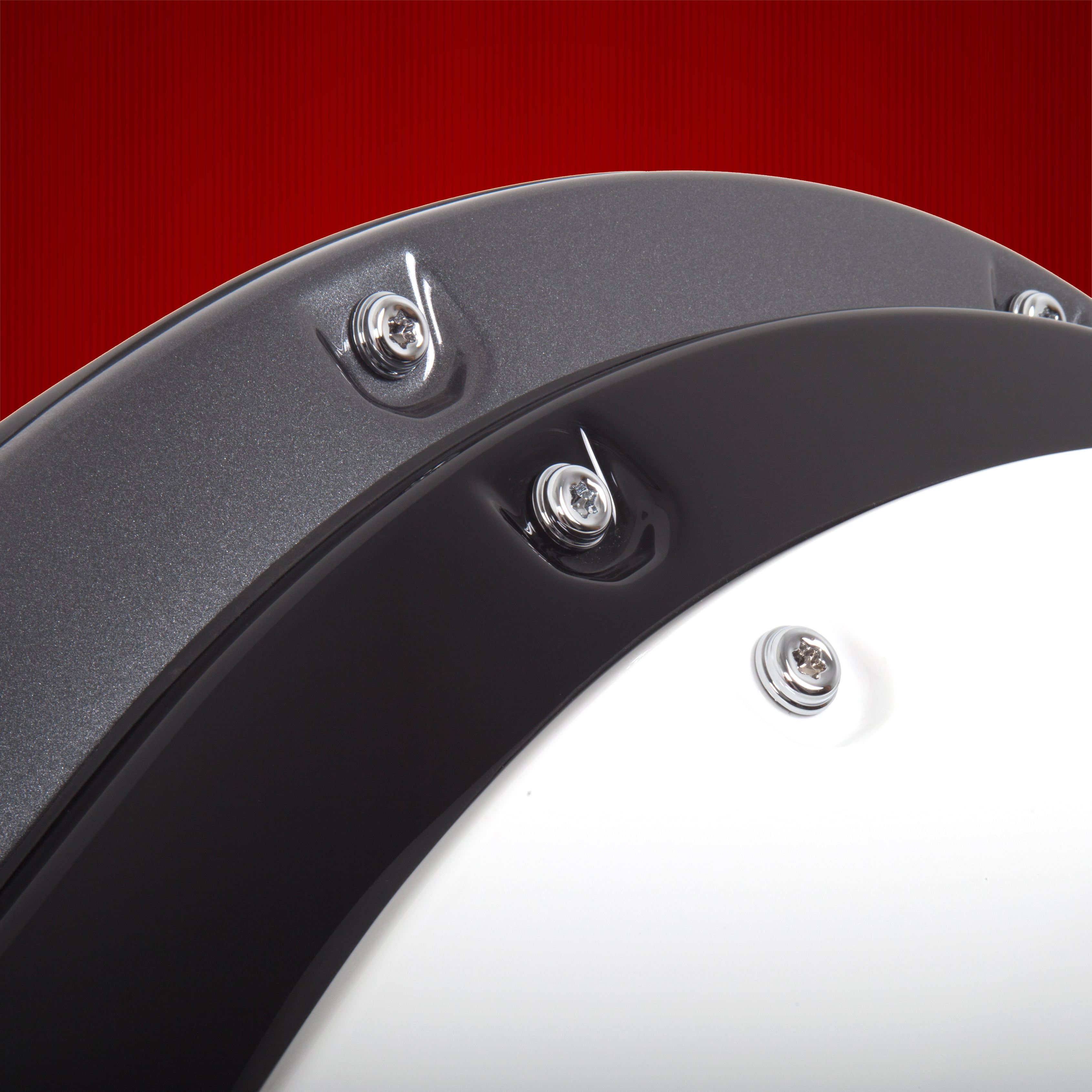 EGR 792654PW7 Fender Flare BoltOn Look 2 Inch Tire Coverage; Bright