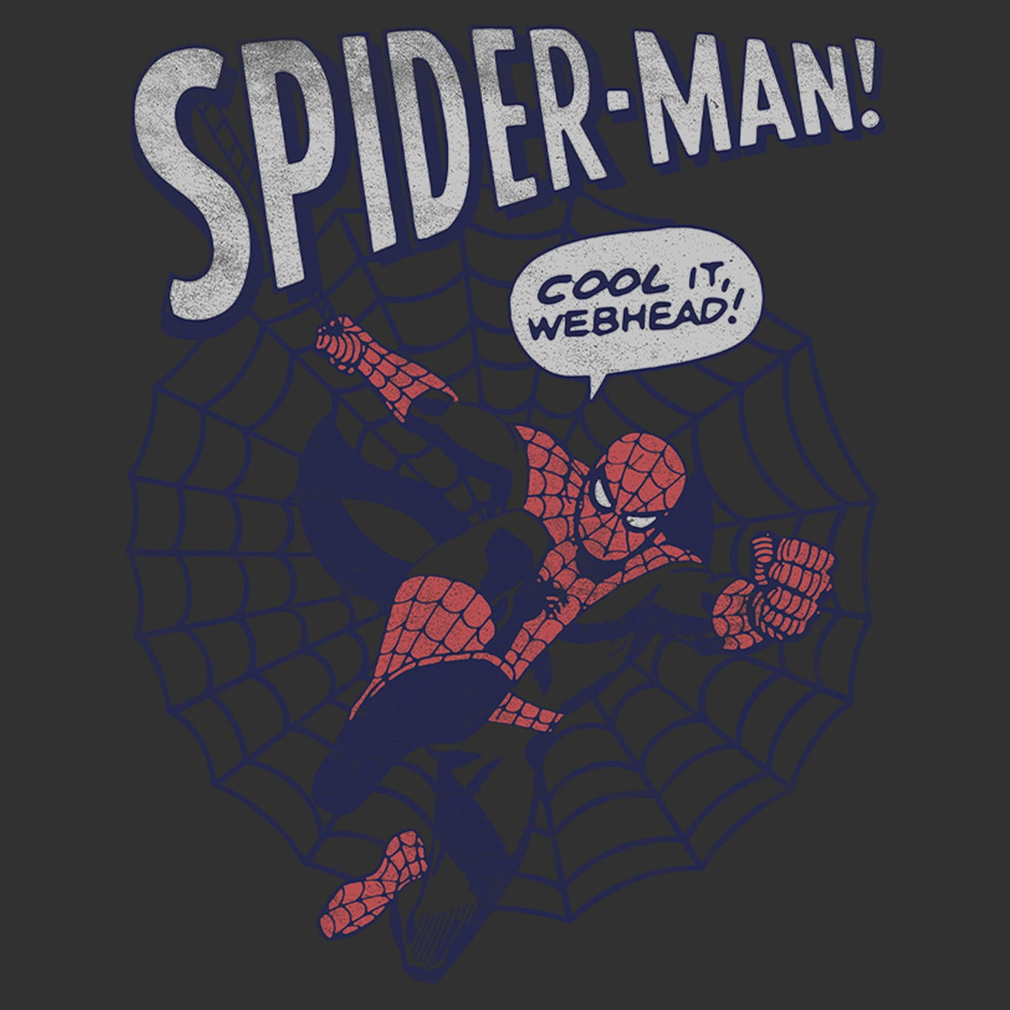 Mens Marvel: Spider-Man Cool It Webhead Lightweight Hoodie