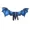 Blue, variant on AlevRam Adult Dragon Wings Costume Accessory, Lightweight Adjustable Fantasy Wings for Halloween Cosplay, Carnival Festival Party Outfit Prop for Men and Women, Black Green Red Blue Yellow Purple