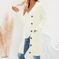 thumbnail image 4 of relayinert Cardigan Respirant et Absorbant la Sueur Décontracté pour Femmes Polyester Couture Fine Large Rouge TG, 4 of 6