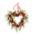 thumbnail image 1 of Romántico Corazón Coronas Colgante de pared Arte Decorativo 40 cm Decoración Jardín Rosa para el Valentín Puerta de entrada Accesorios para Sunnimix corona en forma de corazon, 1 of 8