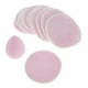 thumbnail image 5 of Paquete de 10 almohadillas limpiadoras reutilizables para maquillaje, cosméticos, toallitas quitamanchas. Rosado, 5 of 9