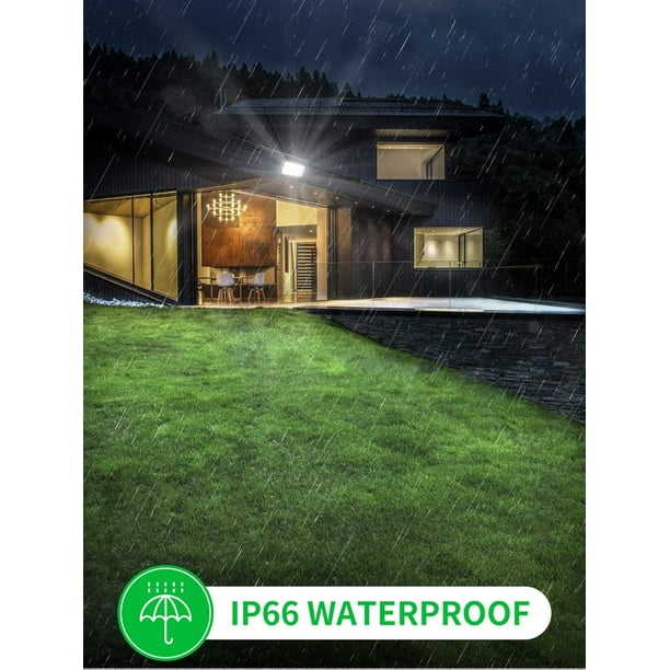 Viugreum 100W LED Flood Light 8000LM 6000K Daylight White 500W