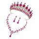 thumbnail image 3 of Vintage Style Crown Headband And Earrings Set For Women Appropriate For Weddings And Photo Sessions 1 Set, 3 of 5