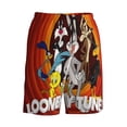 thumbnail image 4 of Looney Tunes Cartoons Mens Swim Trunks Quick Dry Board Shorts With Mesh Lining, Beach Shorts Swimwear Bathing Suits, 4 of 7