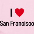 thumbnail image 2 of CafePress - I Love San Francisco Infant Bodysuit - Baby Light Bodysuit, Size Newborn - 24 Months, 2 of 4