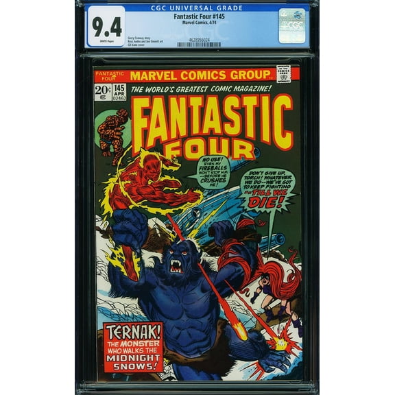Fantastic Four #145 - CGC 9.4 Comic Book