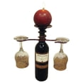 thumbnail image 1 of Metrotex Designs 1 Bottle Tabletop Wine Rack, 1 of 2