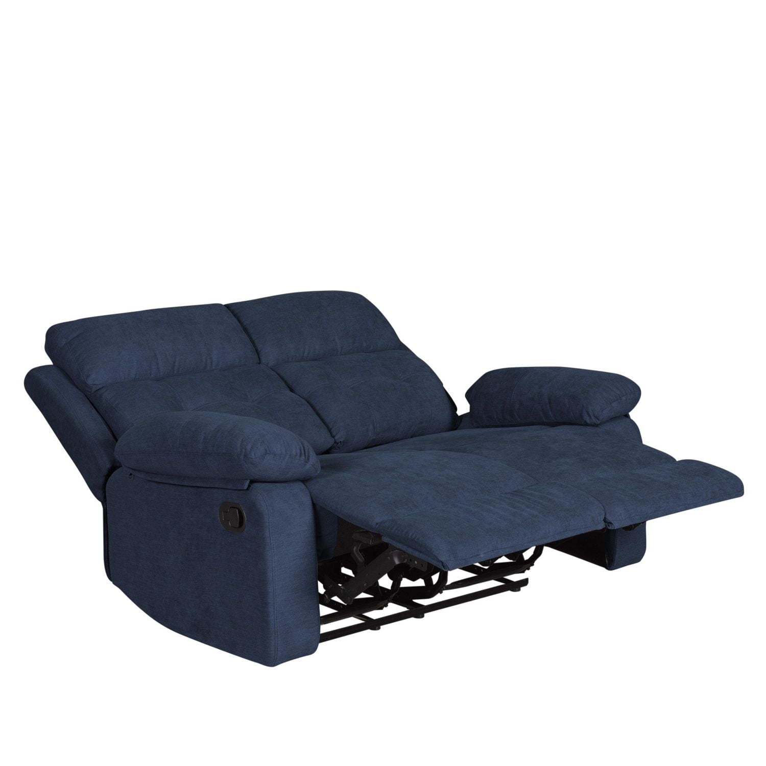 Fauteuil inclinable d'intérieur rembourré manuel CorLiving Oren à 2 places