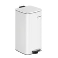 thumbnail image 1 of 8-Gallon Stainless Steel Trash Can with Inner Bucket - Kitchen Garbage Can, Soft Close, Stays Open Feature, 30L Trash Bin, 1 of 7