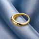 thumbnail image 5 of ZHAOCHENG Anillo de aleación elegante y exquisito con diseño de estrella, delicado anillo de compromiso, talla 6 de EE. UU., 5 of 5