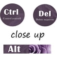 thumbnail image 4 of Inspirational Canvas Painting Ctrl Alt Del Word Motivational Wall Art Entrepreneur Quotes Poster Prints Wall Pictures for Home Living Room Home Decor Office Framed Ready to Hang [12''''W X 18''''H], 4 of 5