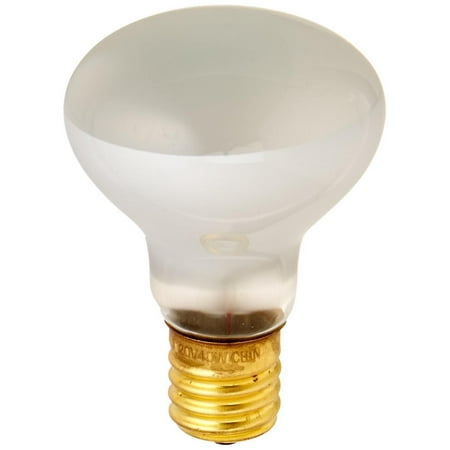 - 40R14N 40-Watt Incandescent R14 Mini Reflector Light Bulb, Intermediate Base, Long Life (1500 hours) By Bulbrite
