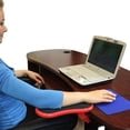 thumbnail image 3 of Rotatable Computer Armrest Adjustable Arm Wrist Rest Support for Home and Office (Red), 3 of 4