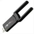 thumbnail image 5 of Adaptador WiFi USB de 1800 Mbps, 2,4 GHz + 5,8 GHz, Banda Dual, Adaptador USB, Tarjeta de Red AC, Antena WiFi USB 3.0 802.11, 5 of 5