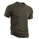 thumbnail image 3 of pstuiky camisetas de hombre, Blusas de cuello redondo y manga corta de seersucker transpirables y de moda para hombre camisas casuales para hombre l, 3 of 4