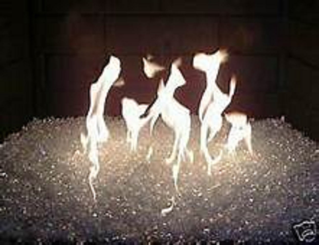 AZ Patio Heaters 20lbs Reflective Fire Glass - Crystal