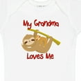 thumbnail image 4 of Inktastic My Grandma Loves Me Sloth Boys or Girls Baby Bodysuit, 4 of 5