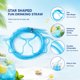 thumbnail image 5 of Funny Glasses Straws Cute Five-Pointed Star Plastic Straws Stylish Party And Birthday Accessories The Ideal Hands-Free Drinking Tool, 5 of 6