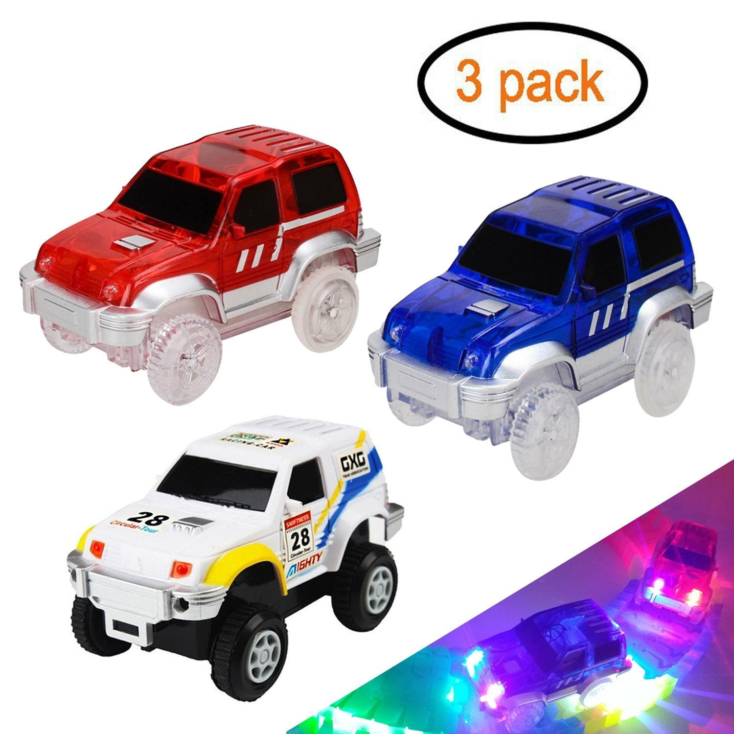 light up toy cars